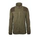 Hubertus Herren Fleecejacke mit Besätzen Oliv/Braun 7XL
