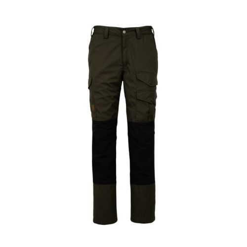 Hubertus Herren Thermo-Hose "OS1200" mit Besatz  Oliv/Braun 29