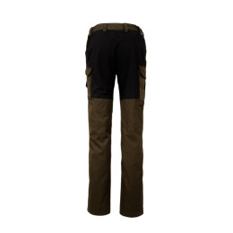 Hubertus Damen Outdoor-Hose &quot; OS1200&quot; mit Besatz Oliv/Braun 54