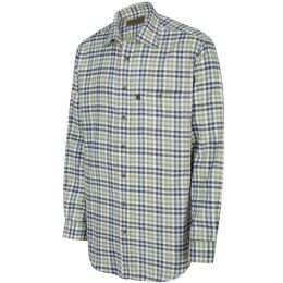 Rascher Herren Hemd Vollzwirn- Flanell Kent-Kragen 47