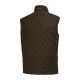 Rascher Herren Steppweste Ludwig Oliv- Grau 56