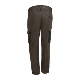 Rascher Herren Loden Ganzjahres Cargohose Ludwig Oliv 52