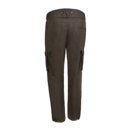 Rascher Herren Loden Ganzjahres Cargohose Ludwig Oliv 56