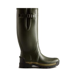 Hunter Boots Herren Jagd Stiefel Balmoral Neo Lined Dark Olive 48