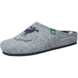 Dr. Brinkmann Herren Hausschuhe Neprio Home Hirsch Hellgrau 47