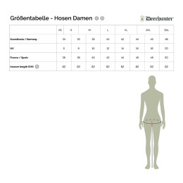 Deerhunter Damen Jagdhose Eagle Tarmac Green 36