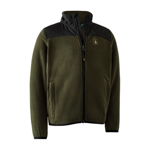 Deerhunter Kinder Fleecejacke Northward Rifle Green 116
