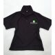 Twelvepointer Damen Polo Shirt schwarz