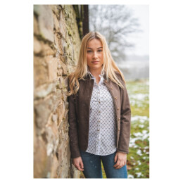 Gipfelst&uuml;rmer Damen Jacke Kurz Tailliert Mittelbeige 42