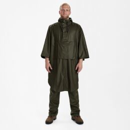 Deerhunter Herren Regen Poncho Hurricane Art Green 2XL/3XL/4XL