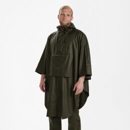 Deerhunter Herren Regen Poncho Hurricane Art Green 2XL/3XL/4XL