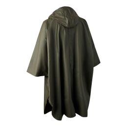 Deerhunter Herren Regen Poncho Hurricane Art Green 2XL/3XL/4XL