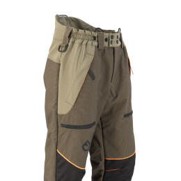 Farm-Land Herren Sauenschutzhose Mulligan Protect Kurzgr&ouml;&szlig;e Gr&uuml;n 25/26