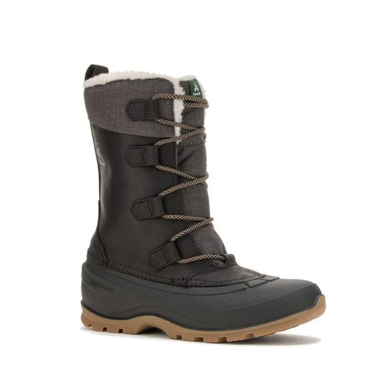 Kamik Damen Winterstiefel Snowgem Black-Noir 42