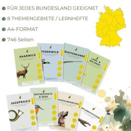 J&auml;gerschmiede Lernhefte: Erfolgreich die Jagdpr&uuml;fung bestehen &amp; sicher zum Jagdschein