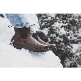 Blundstone Unisex Boots #1477 Leather (Warm &amp; Dry) Brown 12UK - 46EU