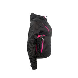 Arrak Damen Softshelljacke Akka Schwarz/Pink XXL