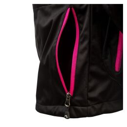 Arrak Damen Softshelljacke Akka Schwarz/Pink XXL