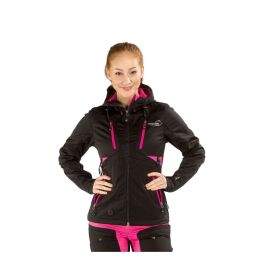 Arrak Damen Softshelljacke Akka Schwarz/Pink XXL