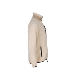 Arrak Herren Fleecejacke Sherpa Wei&szlig; XS