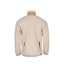 Arrak Herren Fleecejacke Sherpa Wei&szlig; XXL