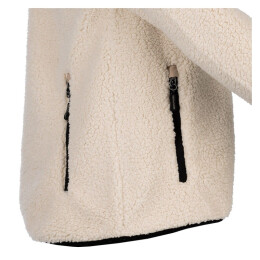 Arrak Damen Fleecejacke Sherpa Wei&szlig; XXL