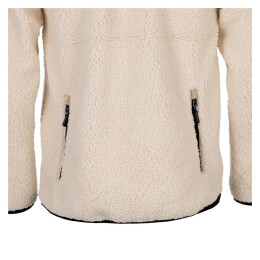 Arrak Damen Fleecejacke Sherpa Wei&szlig; XXL