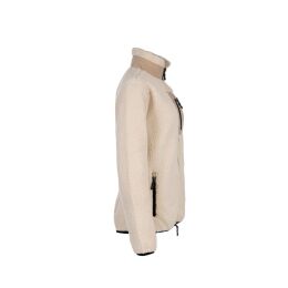 Arrak Damen Fleecejacke Sherpa Wei&szlig; 3XL