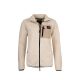 Arrak Damen Fleecejacke Sherpa Weiß 3XL