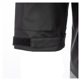 Arrak Unisex Regenmantel Schwarz XL