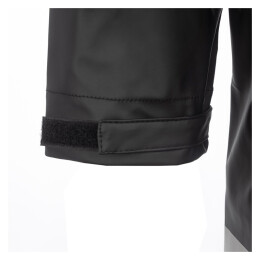 Arrak Unisex Regenmantel Schwarz 3XL