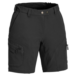 Pinewood Wildmark Damen Stretch Shorts Schwarz