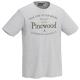 Pinewood Save Water Damen T-Shirt L.Grey Melange