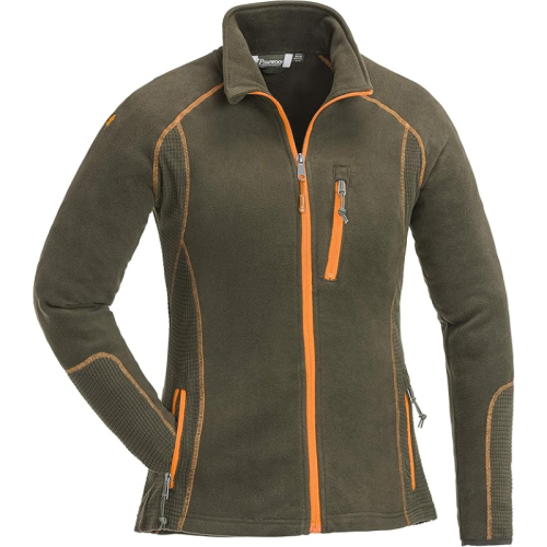 Pinewood Micco Fleece Jacke Dunkel Olivgrün