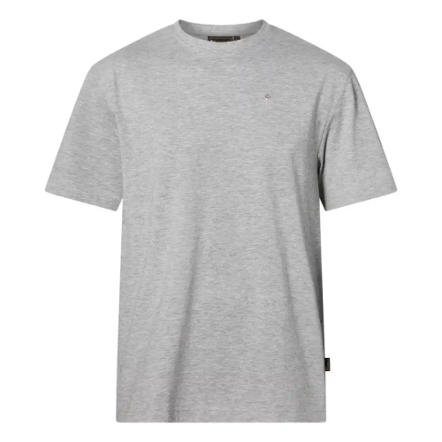 Pinewood Herren T-Shirt Outdoor Trekker L.Grey Melange