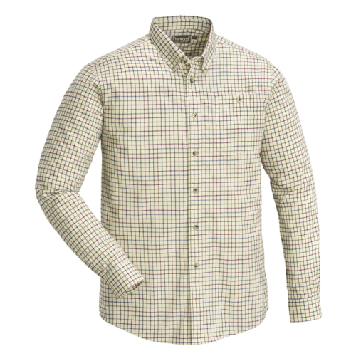 Pinewood Herren Hemd Maribor TC green/beige
