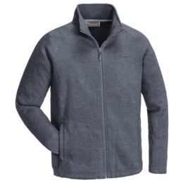 Pinewood Herren Gabriel Knitted JKT Indigo Blue Mel