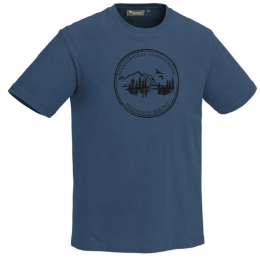 Pinewood Herren Camp T-Shirt Aqua Blue