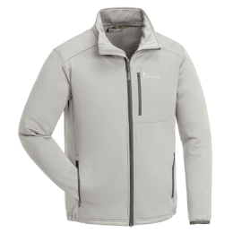 Pinewood Herren Brenton Powerfleece Jacke Concrete Grey