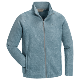 Pinewood Gabriel Herren Fleece Strickjacke Blau melange