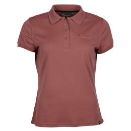 Pinewood Damen Polohirt Ramsey Marron Rose