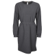 Pinewood Damen Kleid Everyday Travel Topographic Ash Grey