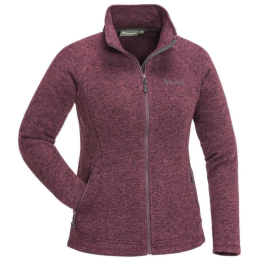 Pinewood Damen Fleecejacke Gabriella plum melange