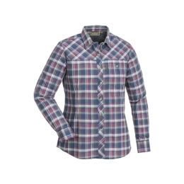 Pinewood Cumbria Damen Bluse Blau/Rose