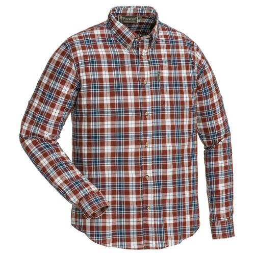 Pinewood Finnveden Hemd D. Copper / White M
