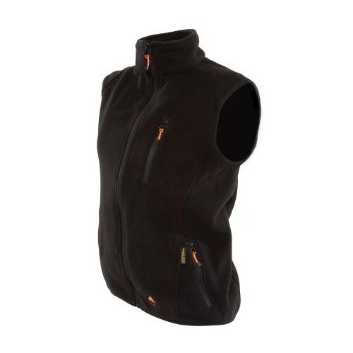 Alpenheat Heizweste Fire-Fleece Schwarz