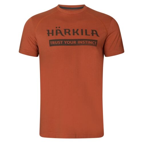 Härkila Herren T-Shirt Logo Arabian Spice M