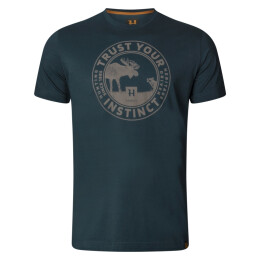 H&auml;rkila Herren T-Shirt Moose Dark Navy M