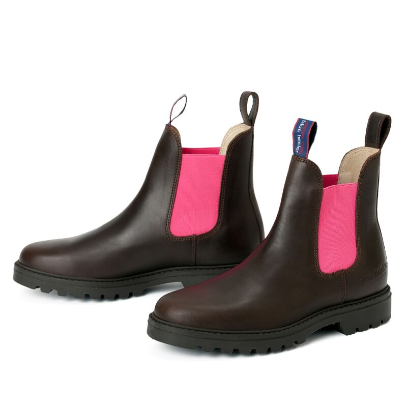 Blue Heeler Chelsea Boots Jackaroo Braun/Pink jetzt online