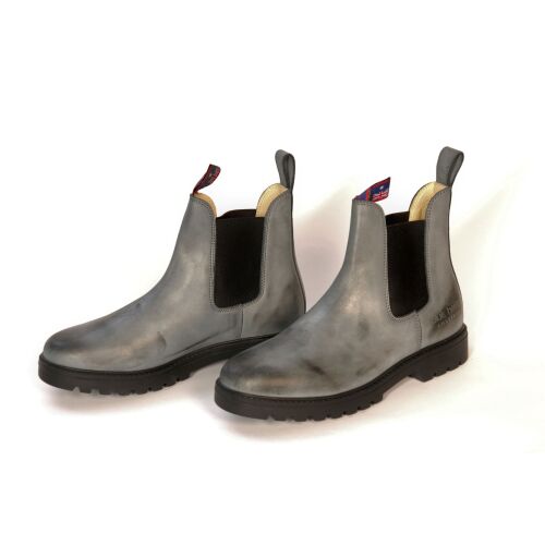 Blue Heeler Damen Chelsea Boots Meryl Shabby Grau 39